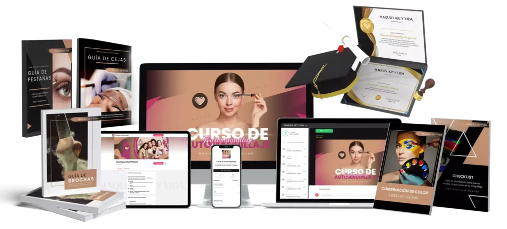 curso de maquillaje online Colombia - Bogota - Medellin